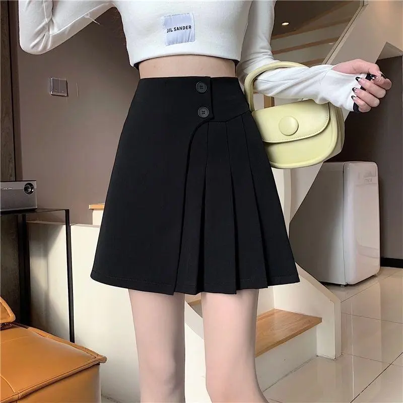 Chân Váy 3 - Ly Lửng Trên Gối Vải 2 Biên