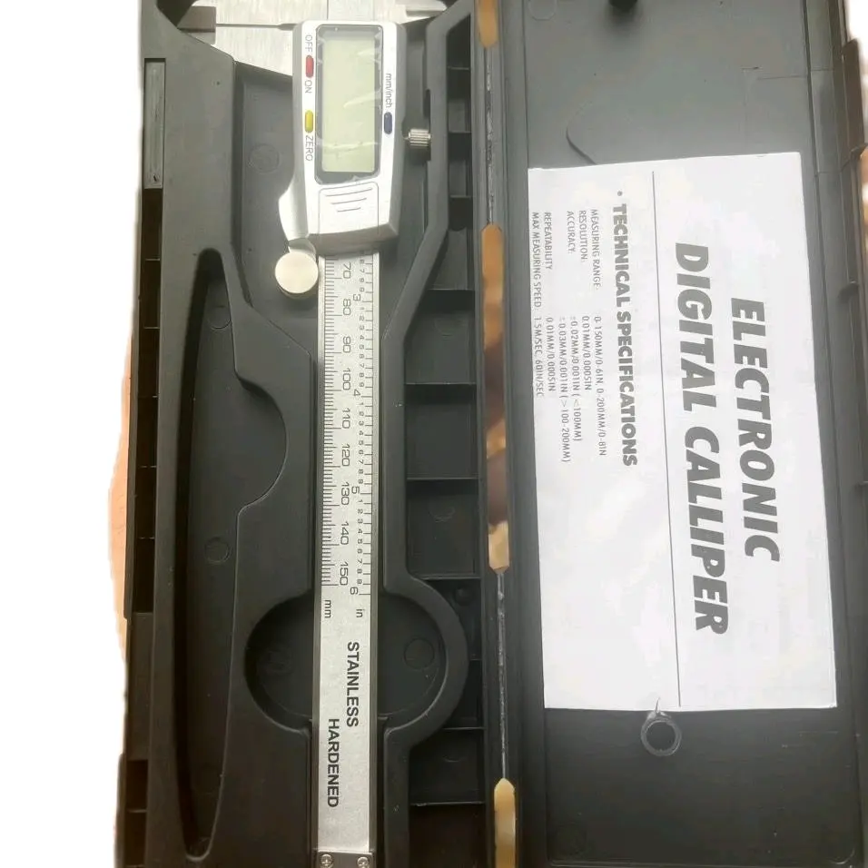 Thước kẹp điện tử 150mm hợp kim thép không gỉ xịn chính xác cao