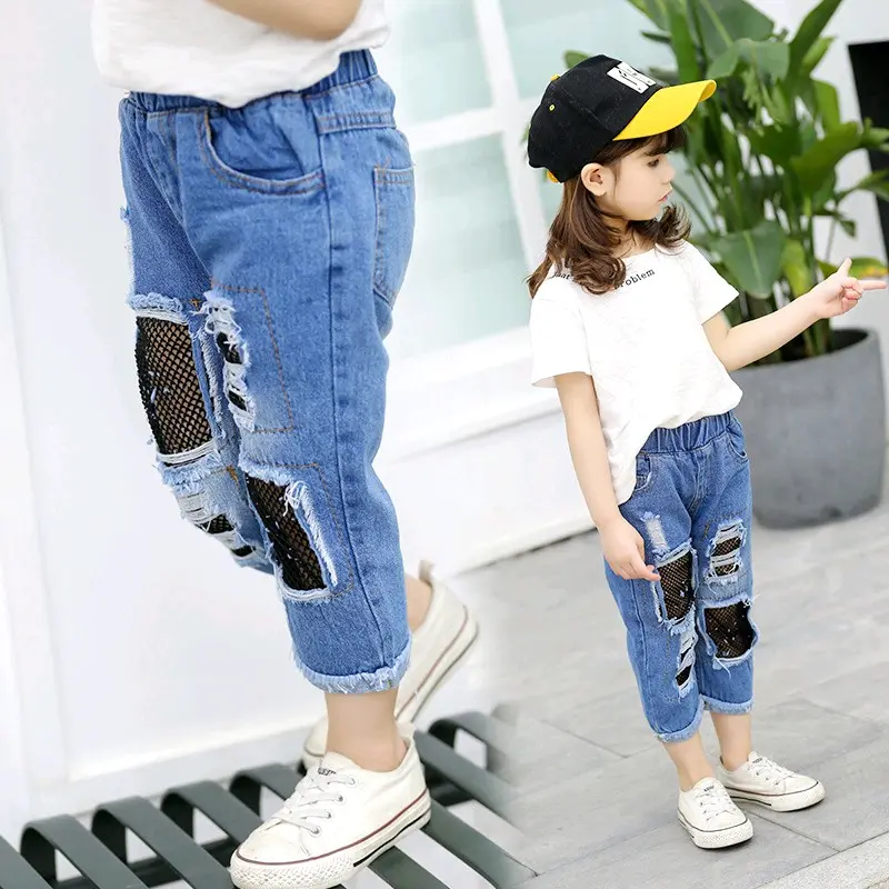 Celana jeans anak import rippet 1 sd 6 thn (koyak)