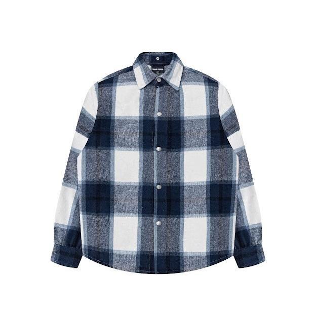 FLANNEL JACKET  VER 2 - Áo sơ mi khoác ngoài Whose Studio nam nữ Menswear Shirt Jean Có Cổ