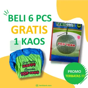 Benih Melon TOP 1000 F1 HIBRIDA Isi 550 BIJI