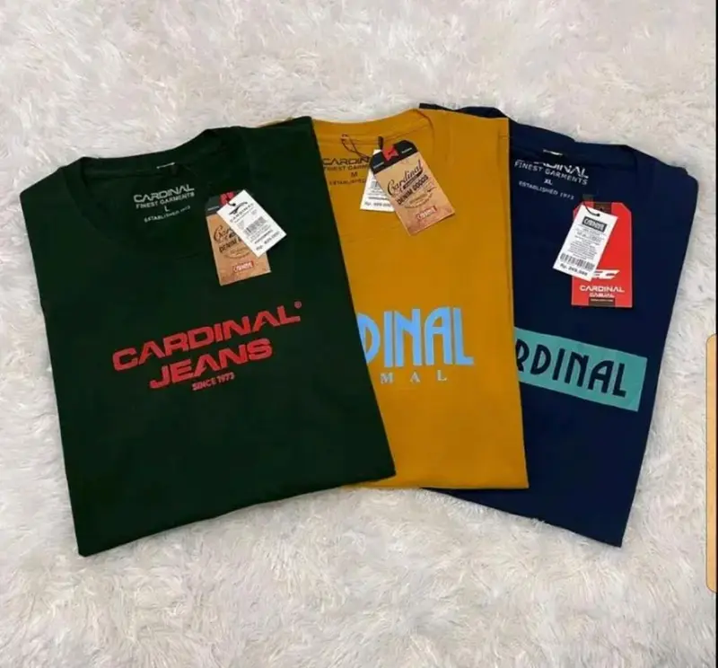 3PCS KAOS CRDL BAHAN KATUN COMBET 30S PRIA DAN WANITA TERBARU { M.L.XL.XXL.XXXL } Baju Branded Combed Distro T-Shirt Motif Keren Nyaman Model Terbaru Oblong Tebal Atasan  Dewasa Oblong 1