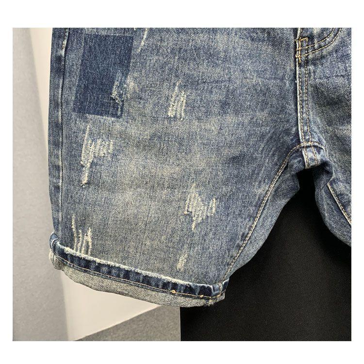 Product Introduction of Quần short nam chất jeans cao cấp - Form rộng thời trang, vải mỏng nhẹ co giãn 20