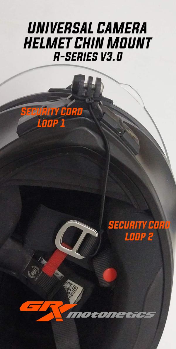 Product Introduction of GRX Universal Action Cam Helmet Chin Mount R-Series V3.0 Accessory action camera 7