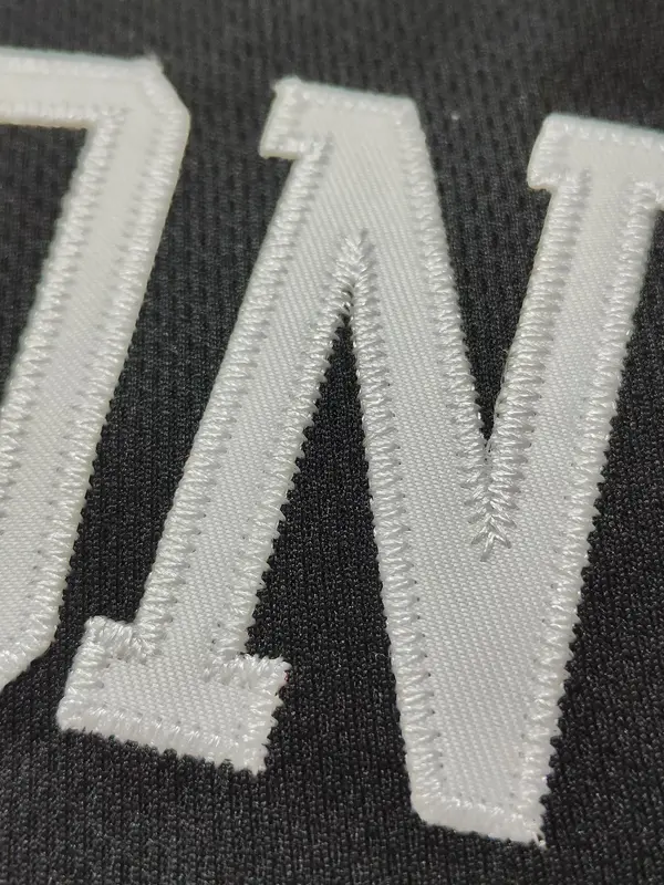 Men's Letter & Figure Patched Contrast Trim Crew Neck Basketball Jersey, Loose Casual Breathable Comfortable Round Neck Sleeveless Sports Jersey for Outdoor Training, Men's Sportswear for Indoor Outdoor Wear 2