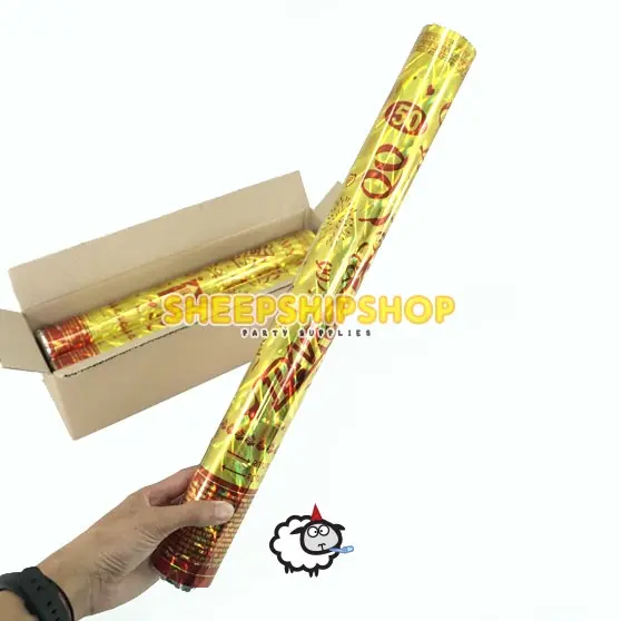 Party Confetty 50cm (KHUSUS PULAU JAWA) Confetti 50cm / Conffeti 50cm Ulang Tahun Wedding Pernikahan