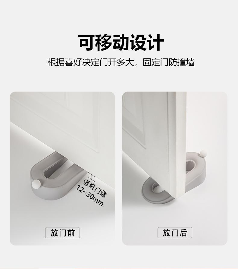 Product Introduction of New Anti-collision Door Stopper Anti Closing Door Bedroom Windshield Stopper Cartoon Door Blocker Door Wedge 8