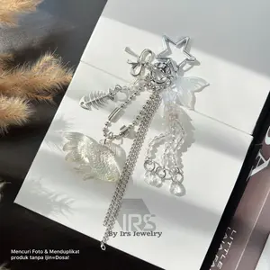 Star Fish Keychain / Gantungan Manik Ikan