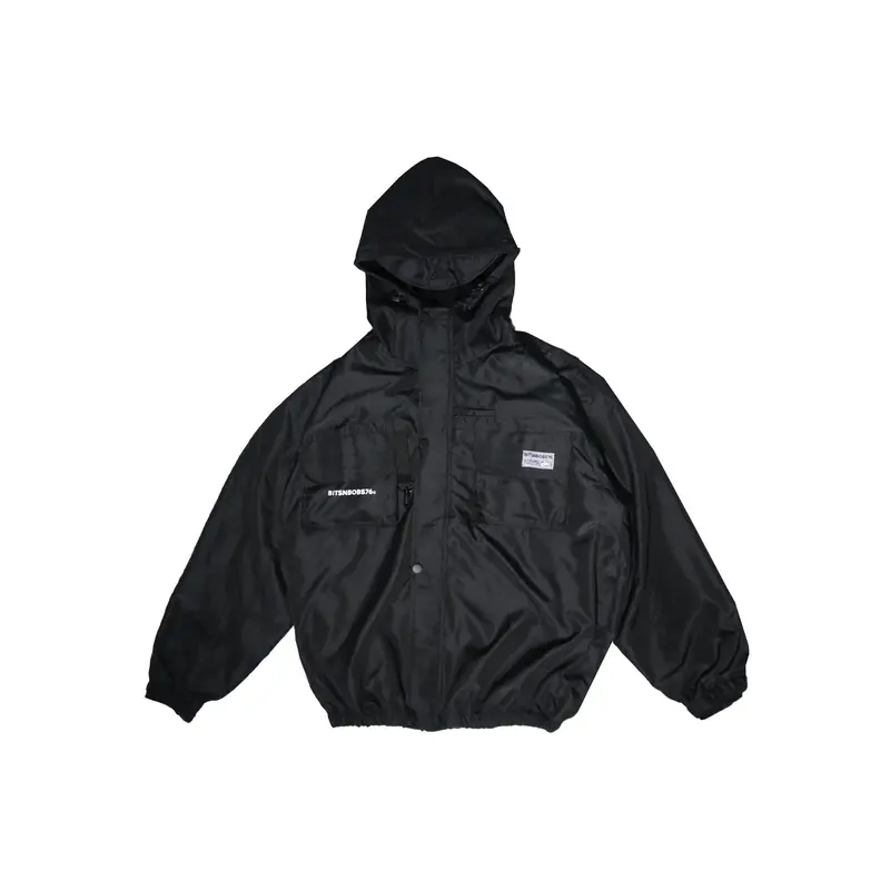 Bitsnbobs76 Gorpcore Jacket Terra Black Army Jaket Outdoor Hitam Casual 0