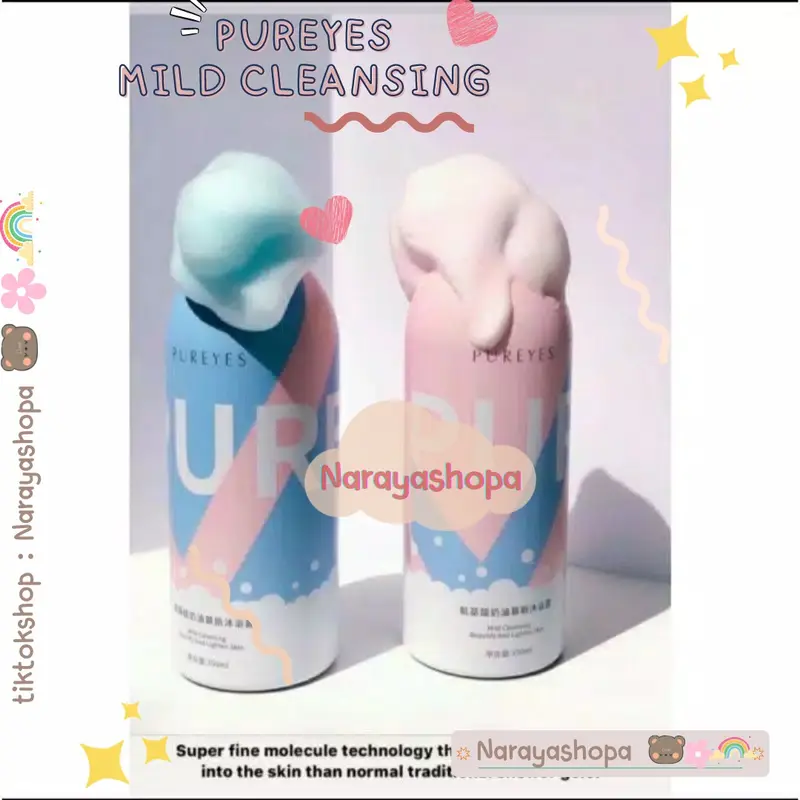 PUREYES MILD SHOWER FOAM 1
