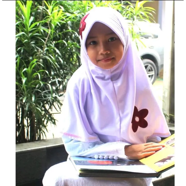 Jilbab VANIA ORI PREMIUM 5-12 tahun Kerudung  Instan  Sekolah