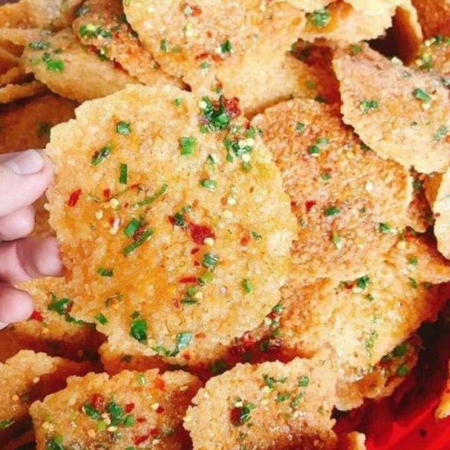  Cơm Cháy Bể Miếng To túi 1KG giòn ngon MTFOODS 