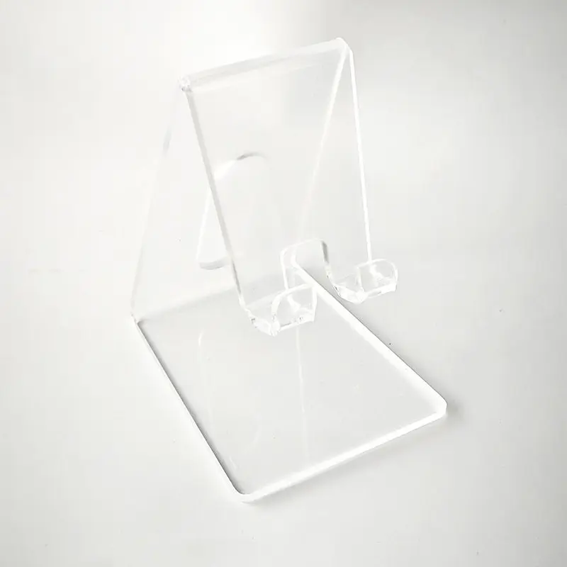 Clear Acrylic Phone Holder, 1 Count Desktop Phone Stand, Multipurpose Desk Organizer for Home Office Dormitory magnet  phone  holder 7