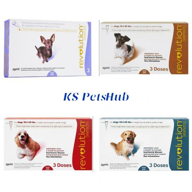 100% Quality Revolution Spoton Fleas Ticks Treatment For Dogs All Size 0