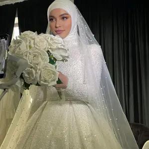 GAUN PENGANTIN TURKI MEWAH SYARI