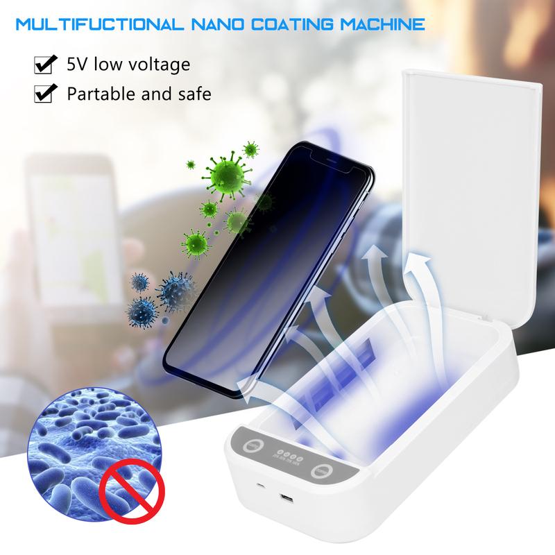 Product Introduction of Portable UV Phone Sanitizer for Multi-functional Disinfection 17