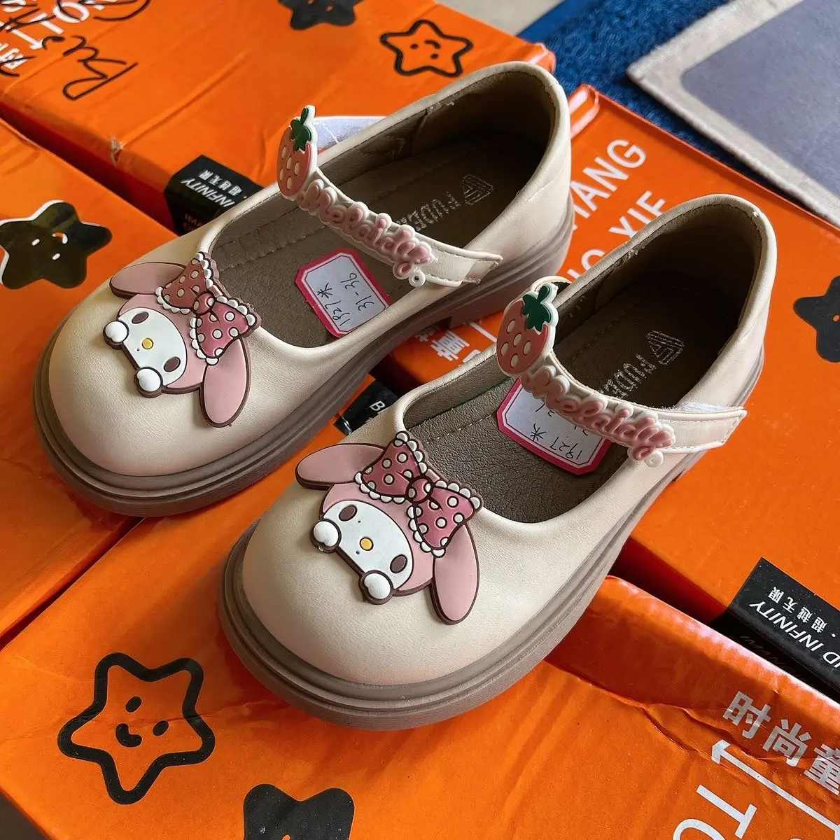 Giày búp bê cho bé mã 002 da mềm - Nữ - Shoes
