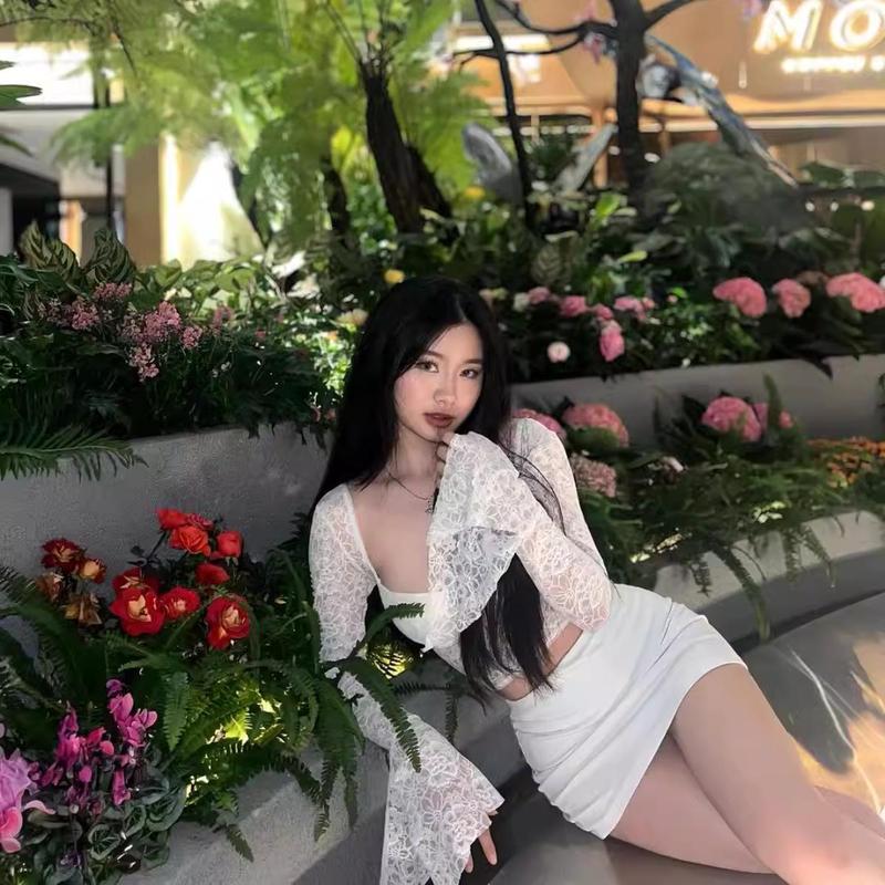 Áo Ren Nữ Cúp Ngực Tay Dài Ống Loe DaaLaa Store Kiểu Dáng Quyến Rũ A51063