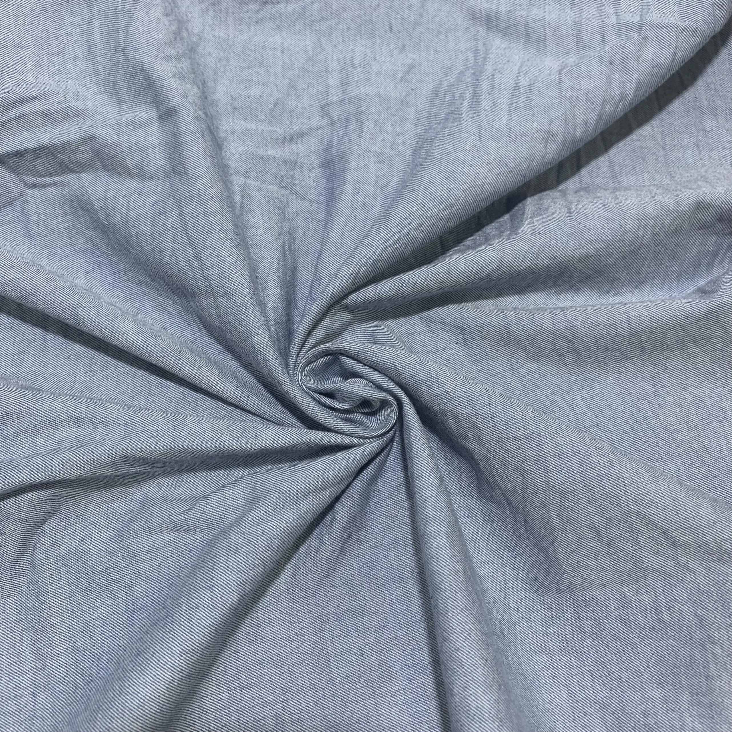 1 Mét Vải Cotton Thô Mềm Màu Xanh Giả Jeans Khổ 1m2 Hàng Công Ty