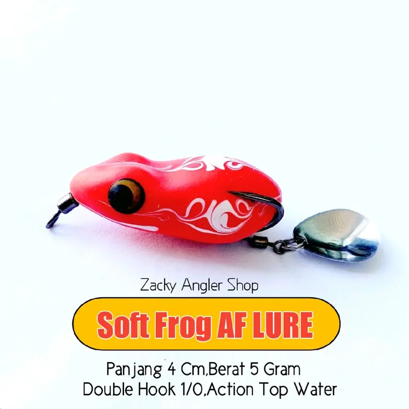 Soft Frog Af Lure 4 Cm Umpan Casting Gabus 1