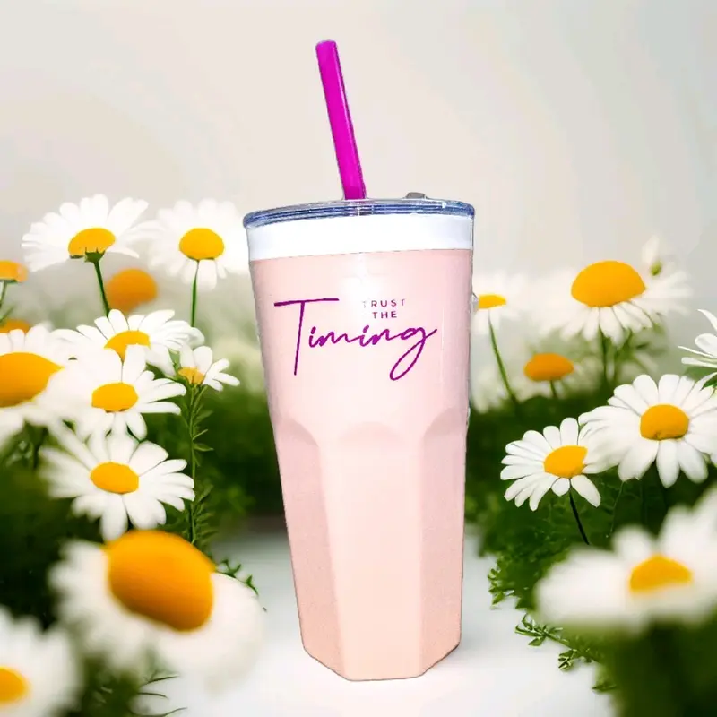 Ly giữ nhiệt được tặng kèm ống hút thể tích 600 ml 3