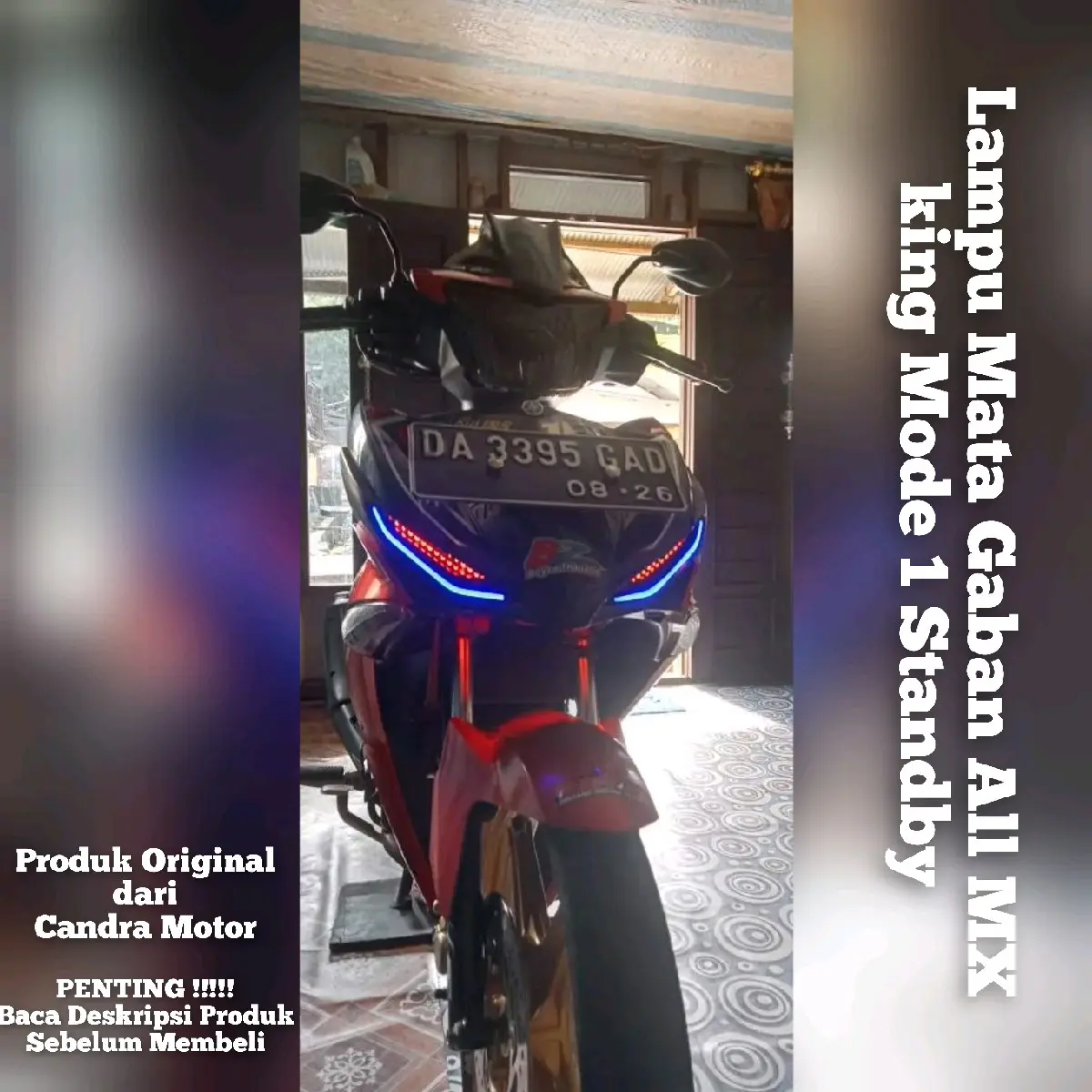 Lampu Mata Gaban Motor MX King Mode 1 Standby