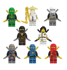 3 Pcs Mainan Mini Figure Legoo Roboman Ninja Master