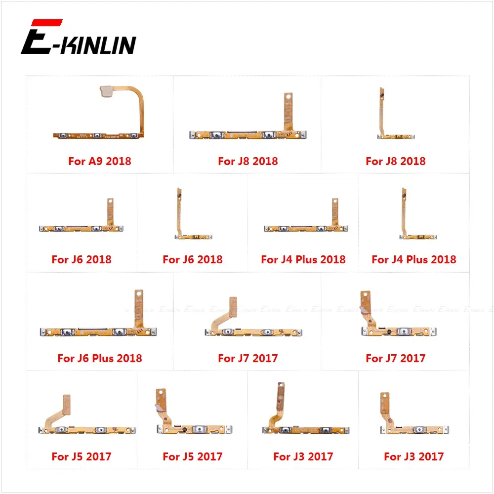 Switch Power ON OFF Button Flex Cable Ribbon For Samsung Galaxy J8 J6 ...