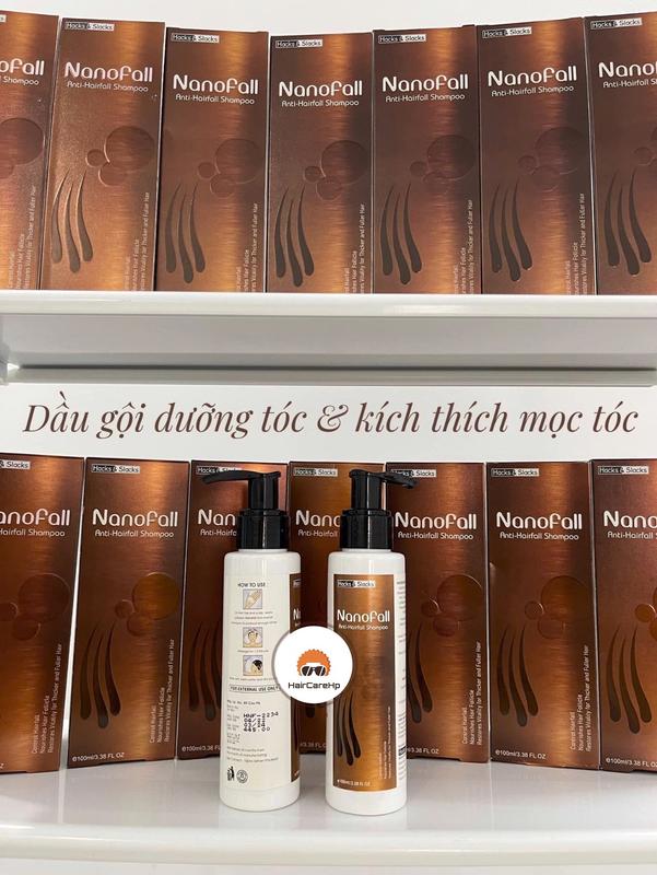  Nanofall dầu gội kích thích mọc tóc  cấp ẩm cho tóc vs da đầu chứa Caffein   100ml   Chăm Sóc Tóc nam Nữ 