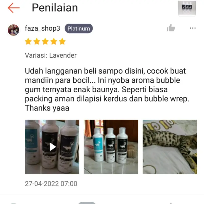 SHAMPOO MICONAZOL PENGHILANG KUTU KUCING DAN ANJING 5