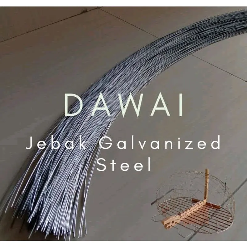 Dawai Bilah Jebak Burung Galvanized Steel Tekukur Merbok