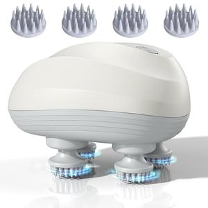 Portable Rechargeable Head Massager, Electric Head Scalp Massager, 3 Modes Massage Tool for Head, Back, Leg Use, Pet Massager