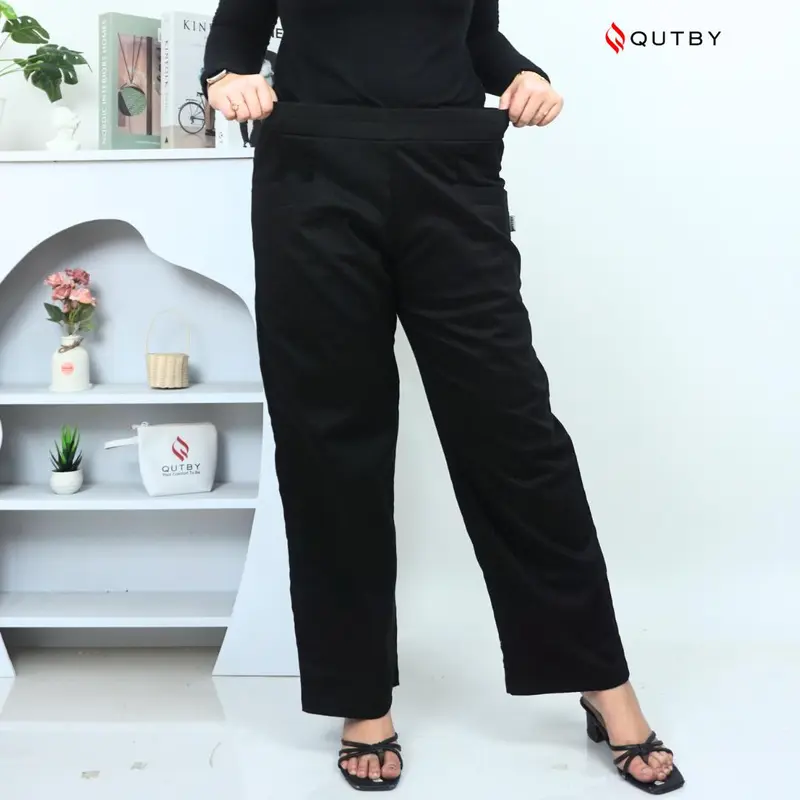 QUTBY - LIVE CELANA KOREAN LONG PREMIUM BAHAN KATUN TWILL PREMIUM 5
