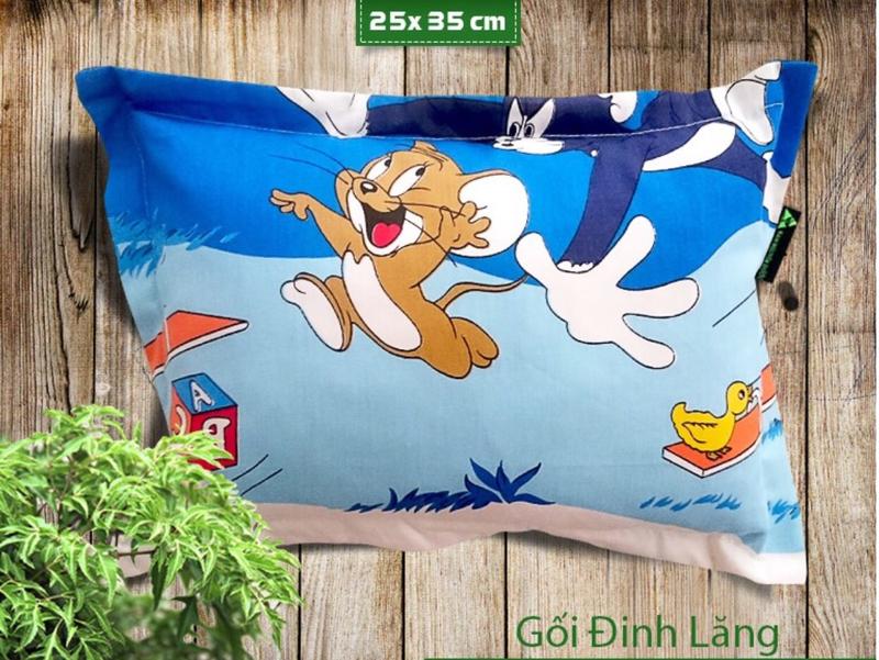 Gối lá đinh lăng giúp bé ngủ ngon thấm hút mồ hôi cho bé sơ sinh và trẻ em