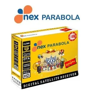 Receiver Nex Parabola Kuning - Support MNC Group - (Free lampu 1 pcs)