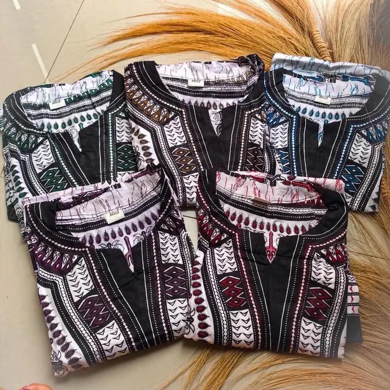 KAOS ETNIK DASHIKI BAJU BATIK Pengrajin BALI UJE JEPRI 3