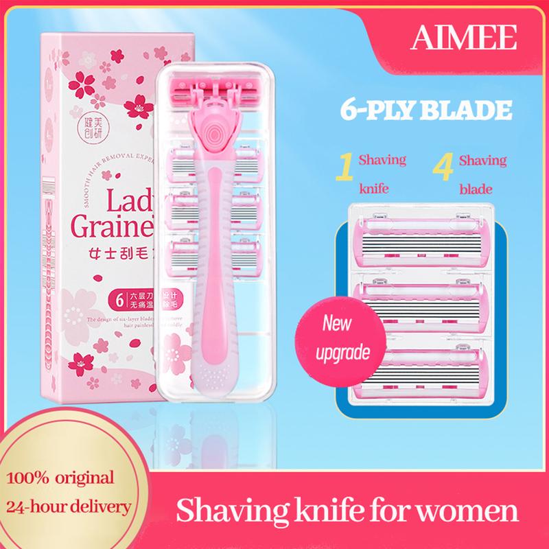 Female Safety Razor Safety Razor For Women Safety Razor With 5 Blades Razor Shaving ...