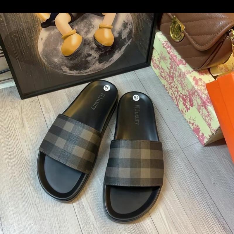 Dép quai ngang [Tăng chiều cao 4cm] kẻ caro đế cao su non cao cấp,[ đã khâu quai và đế chắc chắn]bao đi nước đi mưa rửa chân chống chơn trượt cực tốt Caro DéP Nam Đế Bằng Jean