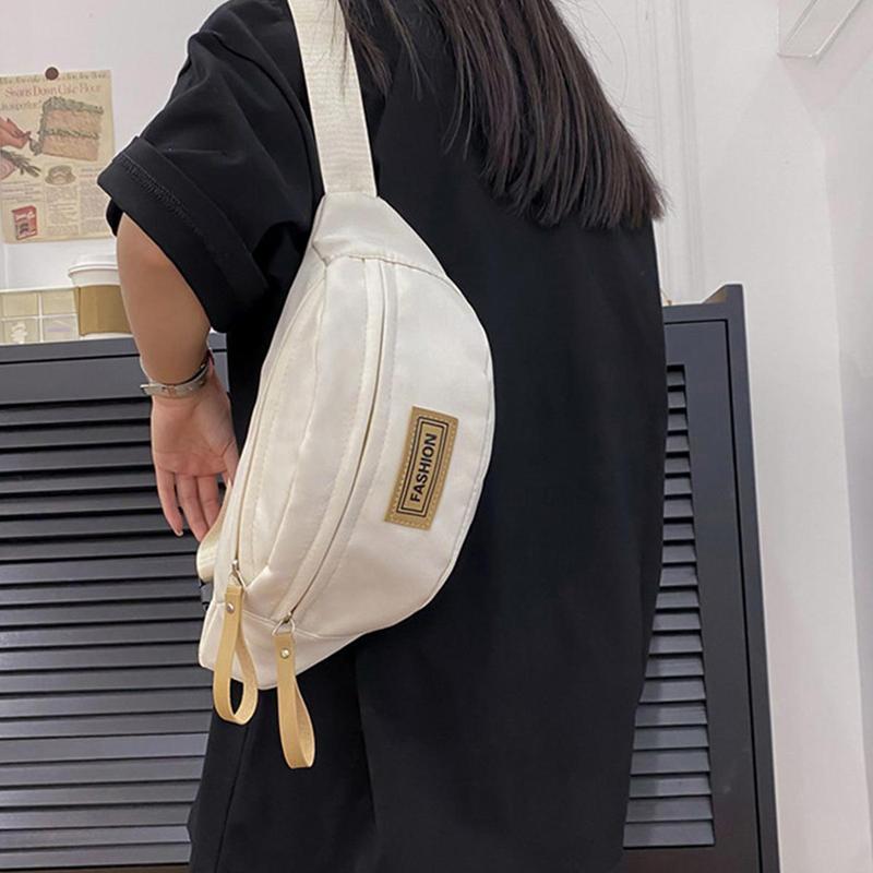 Product Introduction of Chest Bag For Men Solid Color Waist Bag High Quality Women Shoulder Bag Multifunction Male Fanny Pack Crossbody Small Bag 34