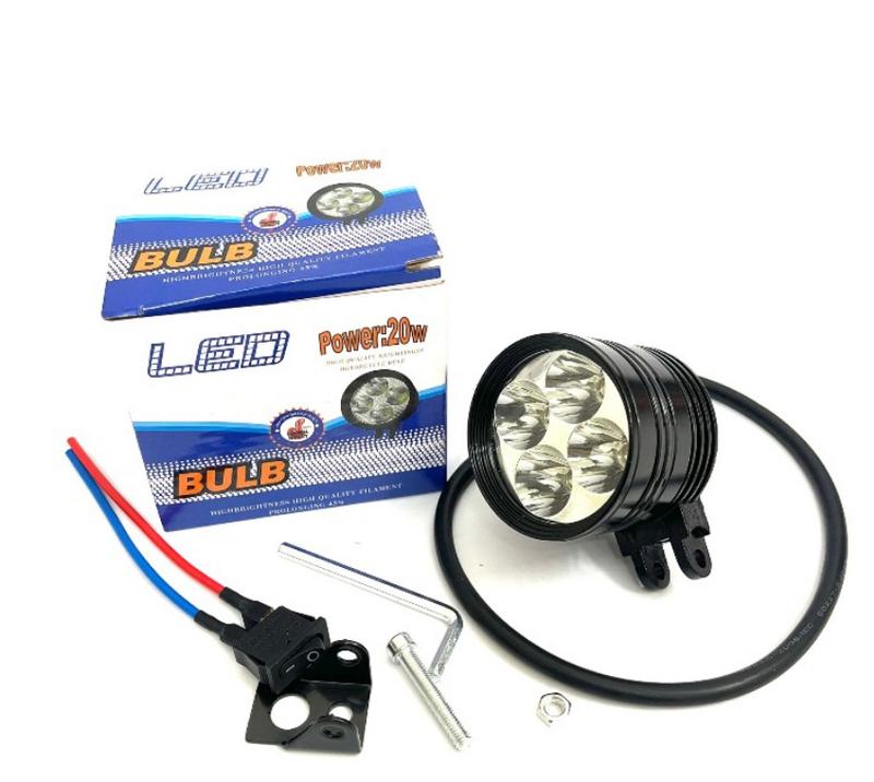  Đèn Led Trợ Sáng L4 Ngắn 3 Chế Độ   giá 1 đèn  