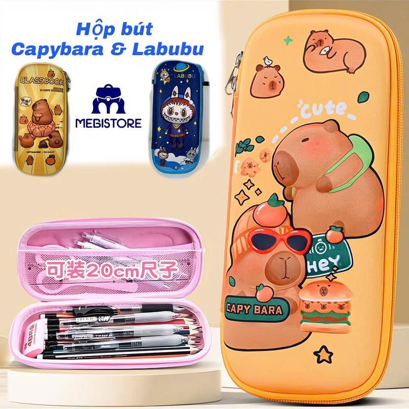 Hộp Đựng Bút Học Sinh 2 Ngăn Hoạt Hình Siêu Xinh Cho Bé - Mebistore