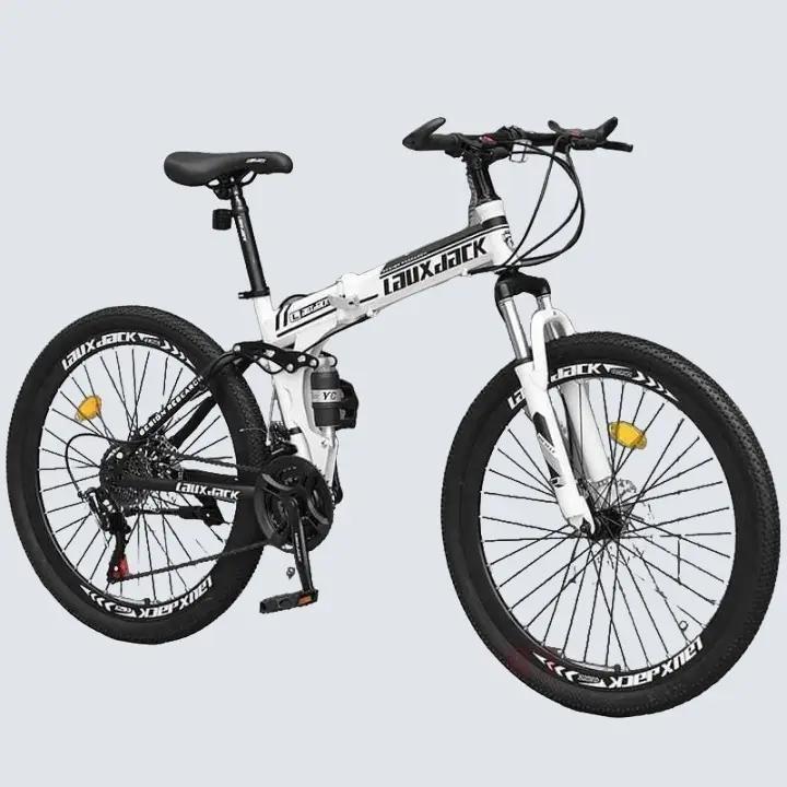 Xe đạp thể thao địa hình, Xe đạp Sports khung gấp - LauxJack - Vành nan hoa Gắn Xe Đạp Đạp Xe Đạp xedap  duong