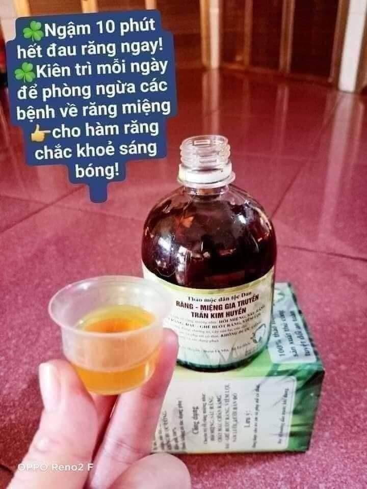 Product Introduction of RƯỢU NGẬM RĂNG MIỆNG TRẦN KIM HUYỀN Vệ sinh 3