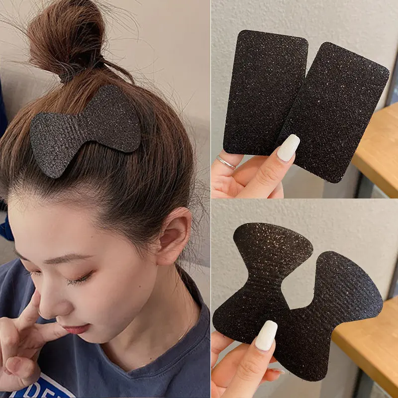 Miếng Dán Tóc Mái Dính, Phong Cách Hàn Quốc, Miếng Dán Tóc Velcro Lớn, Miếng Dán Tóc Con, Phụ Kiện Tóc