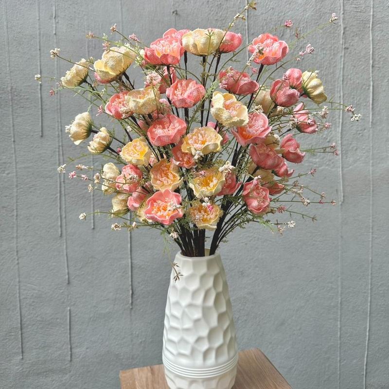  Combo Hoa Kèm Bình Trà Gạo Cổ  Trang Trí Decor Phòng Xinh Trang Trí Nhà 