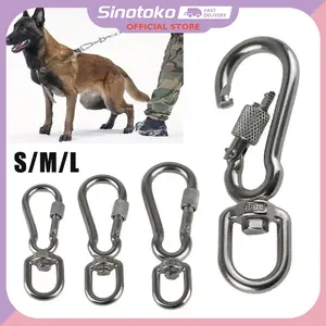 Kait Pengait Anjing & Domba Snap Hook Stainless Steel – Ukuran 5mm/6mm/7mm, Ideal untuk Gantungan Tas & Gear Mendaki