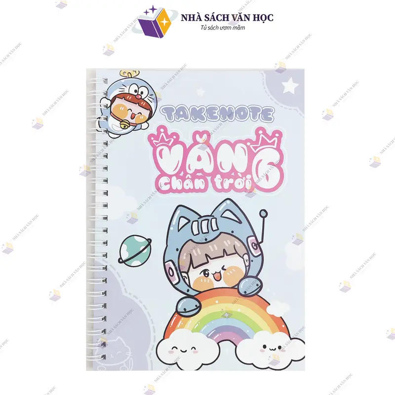 Sổ Tay Takenote Văn 6 Chân Trời - Tổng Hợp Kiến Thức Môn Văn Lớp 6 - Phiên Bản Mới Nhất- Khổ Giấy A5 0
