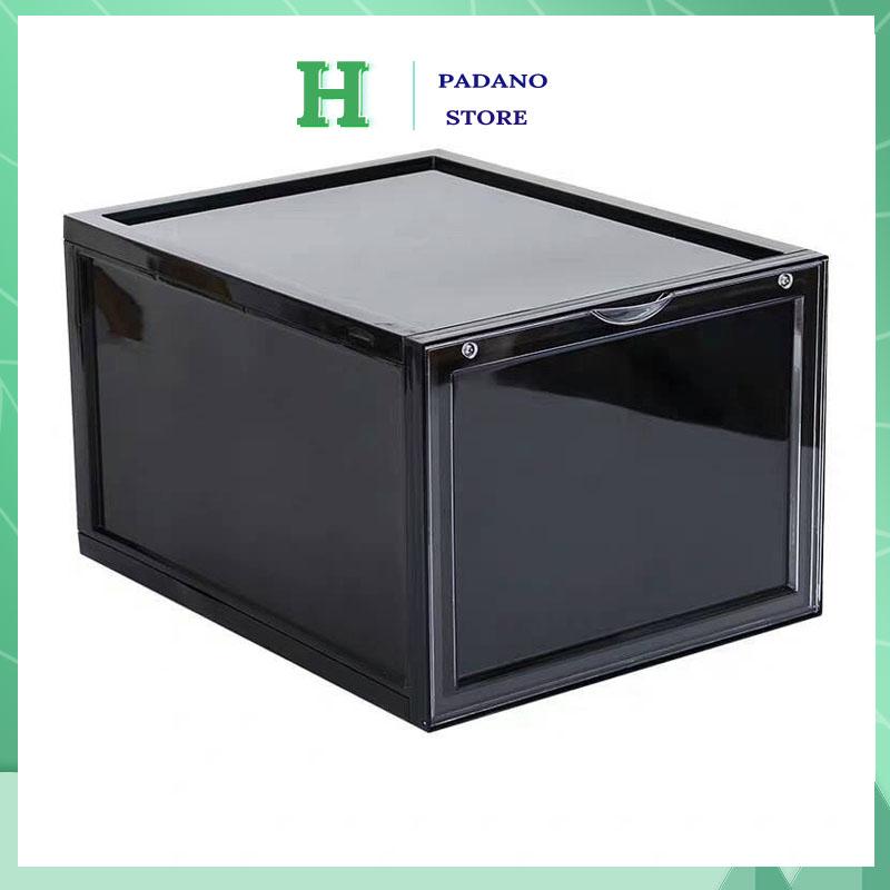 Hộp Đựng Giày Nhựa Cứng Trong Việt Nhật Có nắp 3869