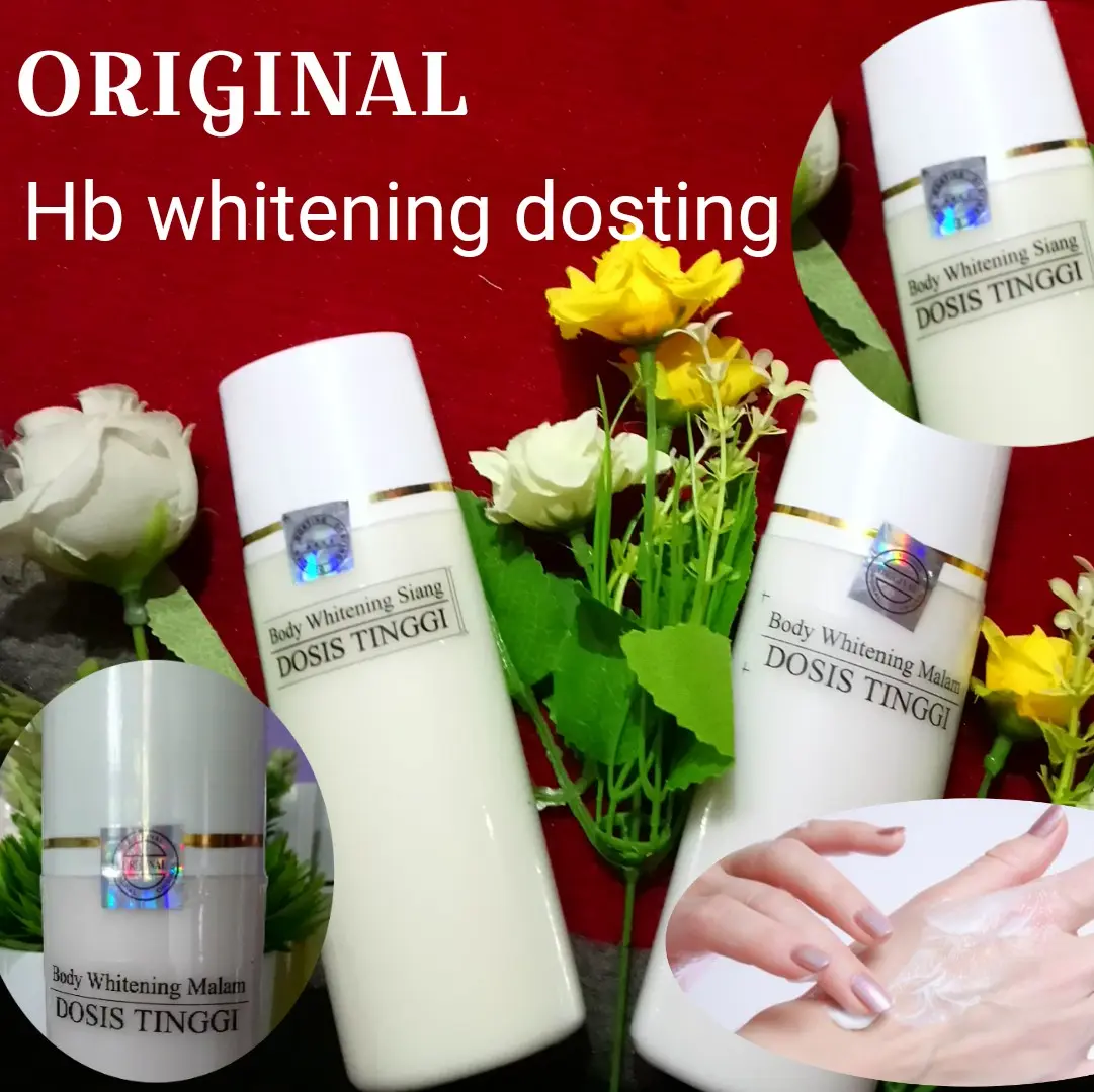 EXTRA BODY WHITENING. LOTION PEMUTIH SIANG & MALAM. Pemutihan Tubuh