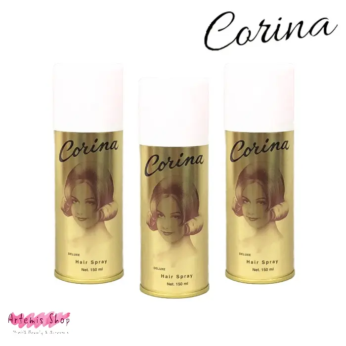 [ARTEMIS] Corina Hair Spray Rambut Sanggul 75ml / 150ml / 160ml / 180ml Mousse Pomade